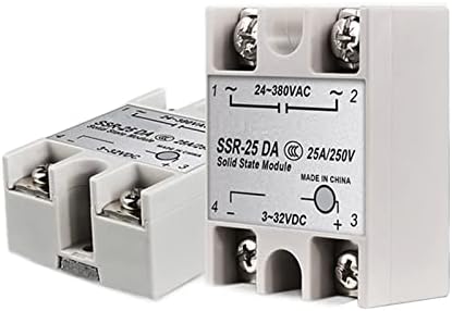 Pikis Solid State Relay DC Control AC SSR-10DA / 25DA / 40DA напон Модул за регулирање DC-AC