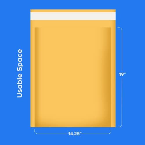 Mailers Mailers TheBoxery Kraft 7 14.5x20 '' 50 Mailers Вклучени - Самото запечатување