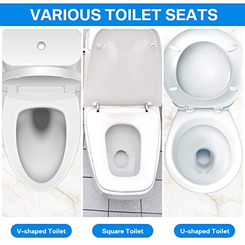 140 парчиња тоалети за тоалети опфаќаат водоотпорни водоотпорни 16 x 24 инчи екстра големи капаци на тоалетно седиште за возрасни деца