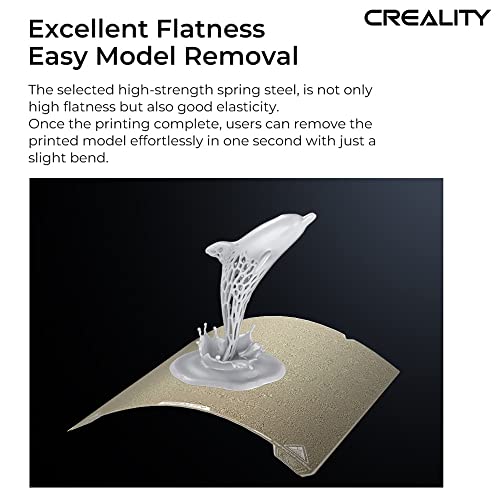 Creality Ender 3 S1 Pro Оригинален комплет за платформа за печатење PEI магнетски флексибилен отстранлив пролетен челик текстура површина