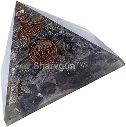 Sharvgun Purple Pyramid Amethyst Духовен енергетски кристал заздравување Реики генератор