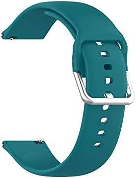 ECSEM Smart Watch Bands Компатибилен Со Popglory P22, Замена Прилагодлив Бенд Дише Силиконски Нараквица Нараквица Спортски Ремен За Popglory P22