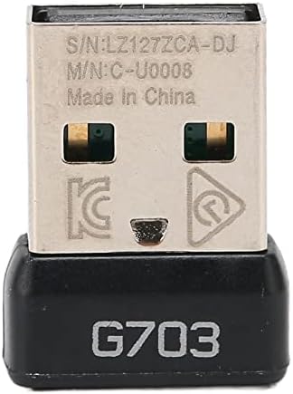 EBTOOLS USB Приемник На Глувчето За G703 За Безжичен Глушец Lightspeed, Безжична Технологија 2.4 G, Пренослив Адаптер За Глувче, Приклучок