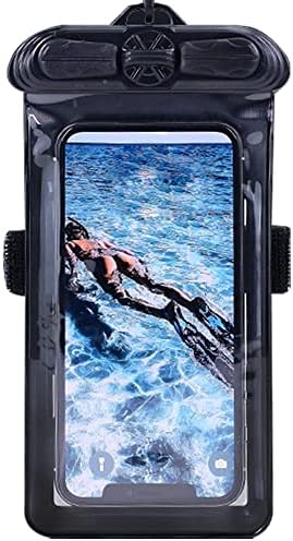 Ваксон Телефон Случај Црна, Компатибилен Со Nokia X20 Водоотпорен Торбичка Сува Торба [ Не Заштитник На Екранот Филм ]