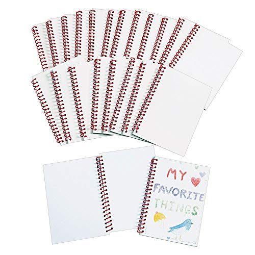 Colorations® Мал Празен Дневник Со Големина На Дете, Подготвен За Скицирање, Пишување, Дневник, Пишување Тетратки, секој 7 x 5,