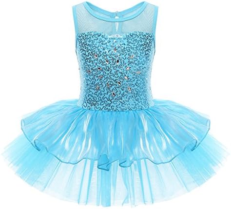 Облека за балетски облеки на девојчето девојче од Јизииф, фустан за забава за танцување на леотард Туту