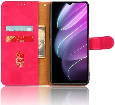 Заштитна Футрола Компатибилна Со Oppo Realme V30/V30T Случај, Флип Случај Стп Кожен Телефон Случај Со Држач За Кредитна Картичка