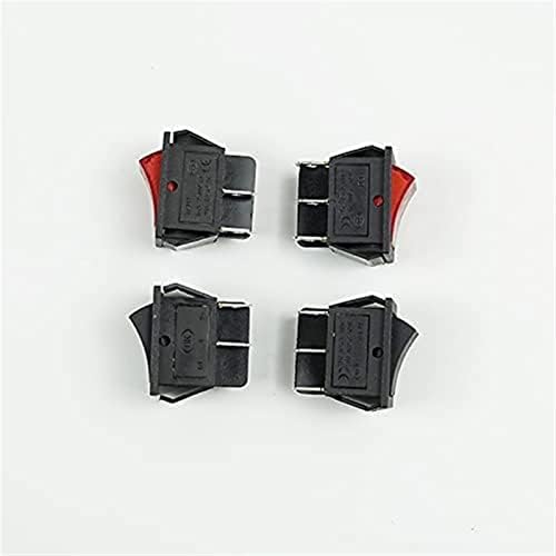 Berrysun Rocker Switch 2PCS KCD4 201 Rocker Switch Switch Вклучено/Исклучено 4/6 пинови светлина 16A/250VAC 20A/125VAC