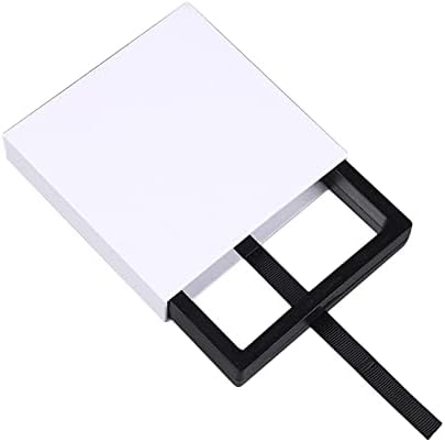 Аојезиус Транспарентен 3Д рамка на држачот на држачот за контејнери за контејнери за прстен, бел, 772