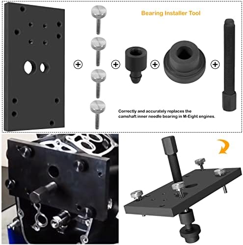 Алатка за инсталирање на лежишта EPC023 и отстранете го влечечот за 2017-2023 Харли Дејвидсон Милвоки Осум мотор Внатрешна канцеларија