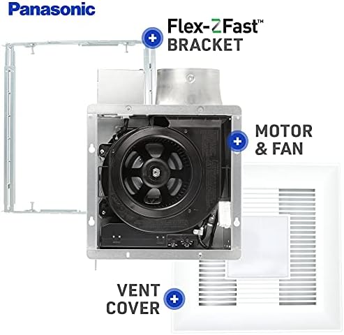 Panasonic FV-0510VSCL1 Whispervalue Multi-Flow Fan, средна, бела боја