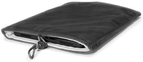 Кутија за боксерски бран компатибилен со Galaxy Tab 10.1 SCH -I905 - кадифена торбичка, мека велурна ткаенина торба ракав со влечење