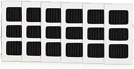 Frigidaire Paultra2 чист воздух Ултра II фрижидер филтер за воздух со јаглеродна технологија за да ги апсорбира мирисите на храна, 3,8 x 1,8, 6