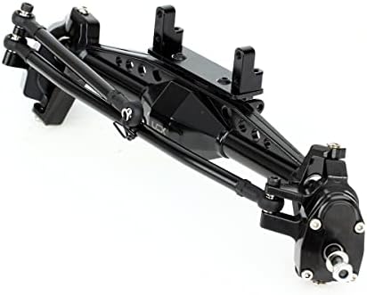 LCX Racing 1/10 -ти RC Crawler Car Metal Front Ared Axle Завршен сет за аксијална Capra UTB10 AXI03004B AXI03000B Axi03022B, ги