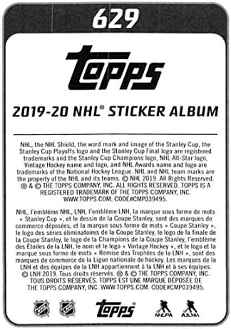 2019-20 налепници на Topps NHL #629 Aleksander Barkov Florida Panthers NHL Hockey Mini Trading Card за тргување со картички