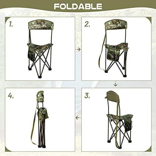 ТР кампување столче лесен преносен стол за статив со столче за преклопување на столбот за возрасни за возрасни кои кампуваат лов на риболов