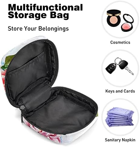 Санитарна торба за складирање на салфетка, преносна санитарна салфетка торбичка за складирање на менструална чаша со торбичка за женски