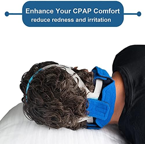 Универзална глава на Reoneva CPAP подлога за вратот Премиум CPAP лента за ленти за ленти за глава удобен врат