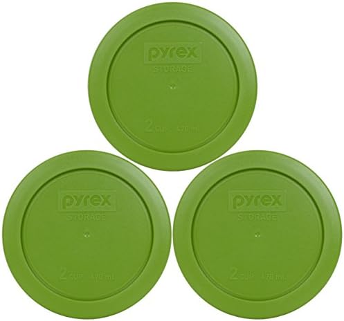 Пирекс 7200-Компјутер Зелена 2 Чаша Круг Капак За Чување Храна За Стаклени Чинии