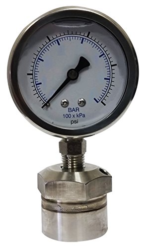 Kodiak Controls KC301L25300/DSM3511 Мерач на притисок на заптивка, 300 psi, 1/4 NPT