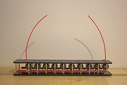 10-фата маркс генератор завршен комплет Tesla Pulse High Voltage Arc генератор вештачки молња DIY-трансформатор со висока фреквенција