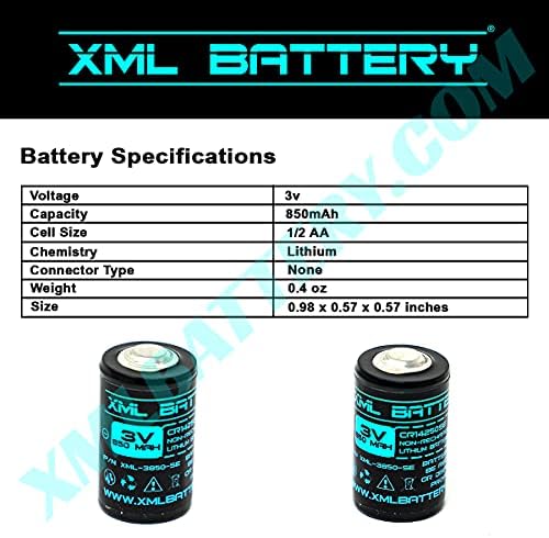 XML Батерија CR14250SE 1/2AA 3V 850mAh CR1/2AA 6127 1755-BAT PLC FDK Sanyo CR 1/2A
