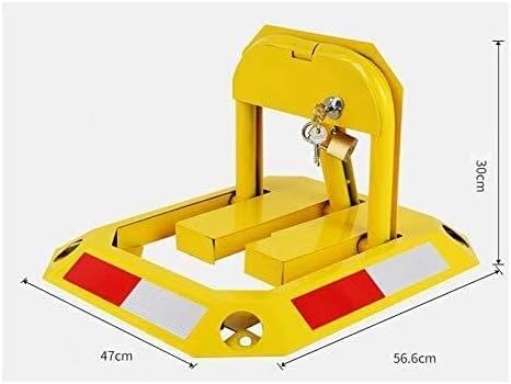WYNWJ Паркинг Брави Паркинг Купови Паркинг Бариери Паркинг Куп На Тешки Метални Столпчиња Безбедност Пресретнувач О-Лејн Паркинг Столбови, 56.6 47 30cm Столб