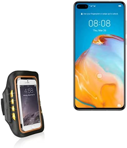 Кутија за боксерски бран за Huawei P40 - Jogbrite Sports Armband, висока видлива светлина за безбедност LED тркачи на тркачи за Huawei P40