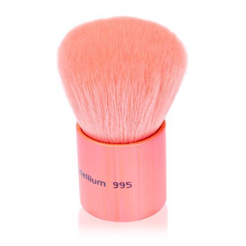 Bdellium Tools Професионална шминка за шминка розова серија на бамбу - 995 kabuki
