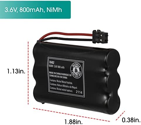 Телефонска батерија за полнење на електрична енергија, батерија, 3,6V, 800mAh, батерија, хидрид на метал, компатибилен телефон