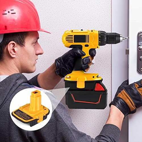 Замена на Eid за DeWalt 18V до 20V адаптер за батерии DCA1820 за алатки DEWALT 18V, DM18D Конвертирајте за батеријата DEWALT 20V DCB203