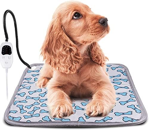 Feilx Electric Pet Greating Pad, Pet Products Products Cat Beled Pad, прилагодлива температура ПЕТ загреана душек за кучиња мачки, миленичиња загреана душек