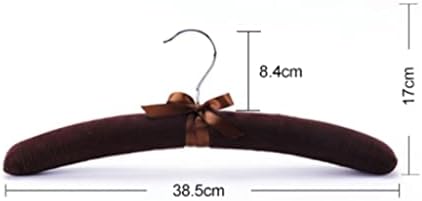 Орела сатен -тапацирана закачалка дрвена сунѓерска палто за крпа за крпа