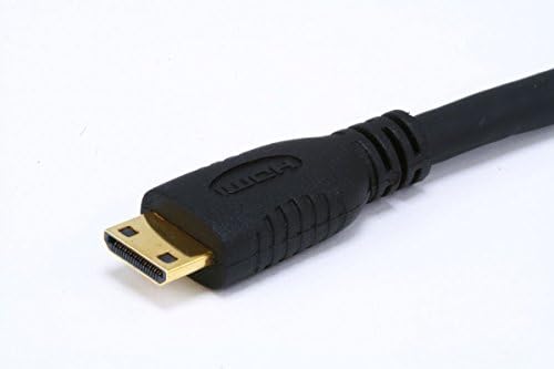Моноприс 3645 6 ' 30АВГ Мини-HDMI Тип Ц ДО HDMI Тип А Кабел-Црна