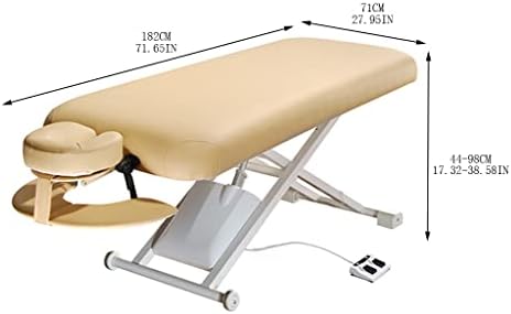 ZyHHDP маса за масажа на електрична маса, маса за скулптури за тело со 7,5 см повеќеслоен мал мобилен мек сунѓер, за масажа за тетоважи за