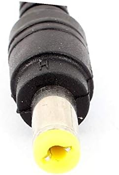 X-Dree 4PCS 2.1 x 5,5 mm машки приклучок DC кабел за напојување 28cm за CCTV Security Camera (4PCS 2,1 x 5,5 mm Socket Macho Cable de