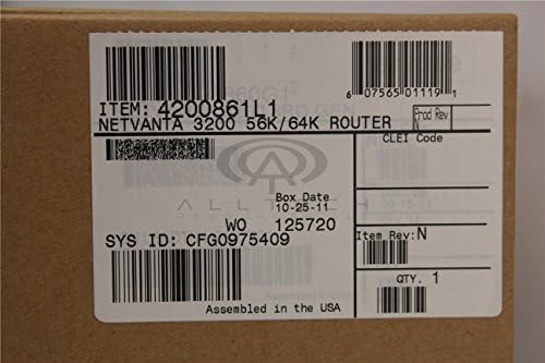 АДТРАН NETVANTA 3200 Модуларен пристап за пристап-Netvanta 3200 Рутер за пристап 3-ти-генерал