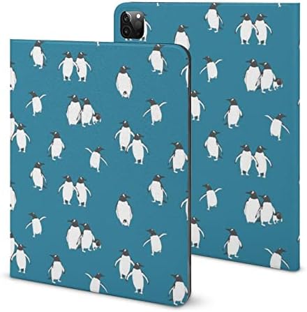 Penguin Atlantic Table Case Chickproof Заштитна обвивка со држач за молив со молив за картички за iPad Pro 2021 （11in）