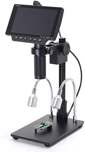 Алатки КЕКЕЈАНГ HY - 1080 34mp 4k Микроскопи За Лемење Камера Индустриско Одржување Дигитален 5 Инчен Екран Дисплеј Електронски Микроскоп Лупа 150x C-Држач За Леќи