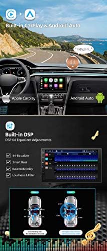 BXLYER Android 10 Двоен Din Автомобил Стерео Одговара За Subaru Forester XT/IMPREZA WRX - [4G+64G]- [Вграден DSP/Carplay/Android