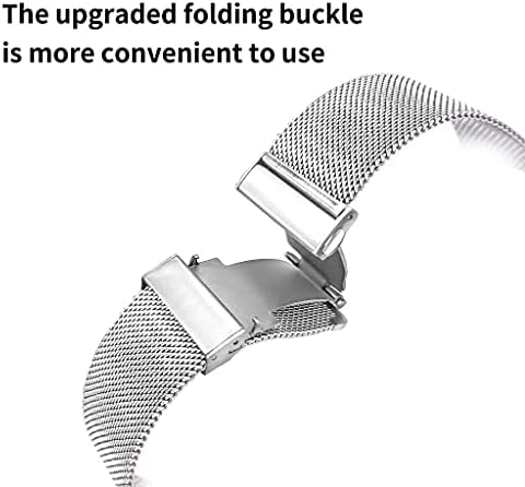 Zzlove Steel Watch Band со мажи жени, компатибилен за Apple Bands 44 42 40 38mm, луксузен не'рѓосувачки челик за серија 7/6/5/4/3/1/SE,