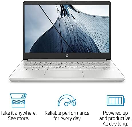 HP 2021 Најновиот 14 FHD 1080p Лаптоп Со Мала Тежина За Бизнис И Студент, 4-Основен Intel Pentium N6000, 8GB RAM МЕМОРИЈА, 64GB eMMC+128gb