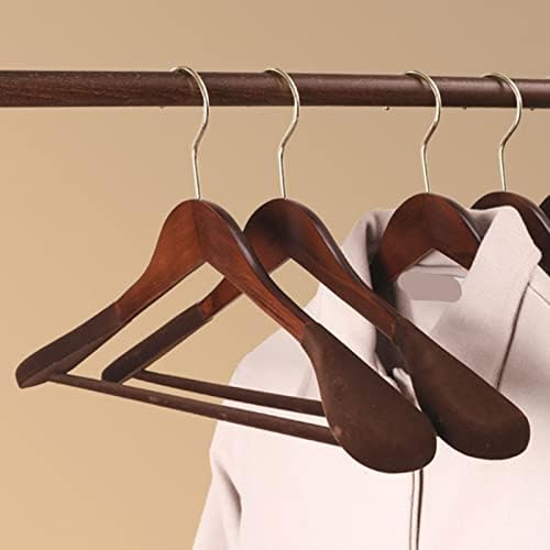 Стандардни закачалки за Knokr, закачалки за закачалки од дрвени палто за Организатор за гардероба за облека за облека