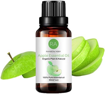 Есенцијално масло од јаболко, чиста природна органска ароматерапија јаболко масло за дифузер, масажа, нега на кожата, јога, сон