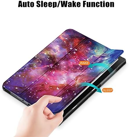 ДЕТУОСИ Тенок Случај За Samsung Galaxy Tab A8 10.5 2022 , Galaxy Tab A8 10.5 инчен Капак На Таблети, Quato Sleep/Wake € Tri-follio Flip