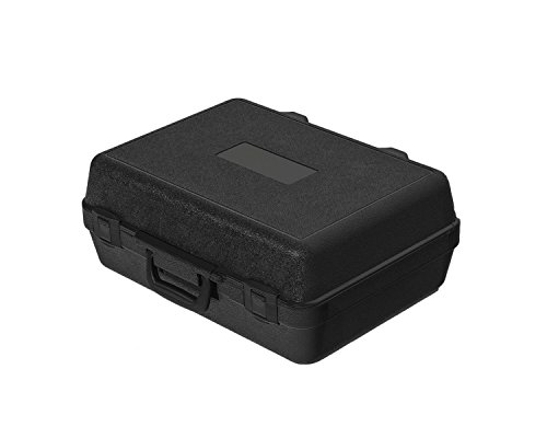 PFC-190-140-075-5SF Пластично носење кутија со пена, 19 x 14 x 7 1/2 црно