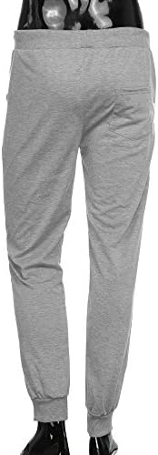Sezcxlgg joggers за мажи големи и високи панталони обични машки панталони мажи панталони со џемпери модни машки панталони