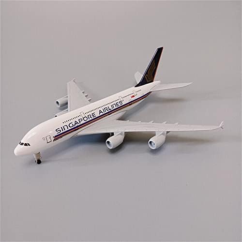 Dagijird 1: 120 Scale Simulation Ailcraft Model A380 Singapore Airlines Paper Model Model Set авион играчки авион модел