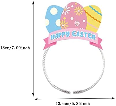 Велигденски забави украси за зајаче украси Детска празнична забава за одмор, облечете се со фотографии, цртан филм јајце зајаче, декорации