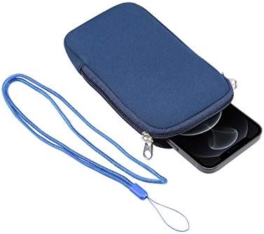 Клип за појас, Неопрен Телефонски ракав, 6,1 инчен Универзален мобилен торбички за торбичка мобилна торба со патент за Samsung Galaxy